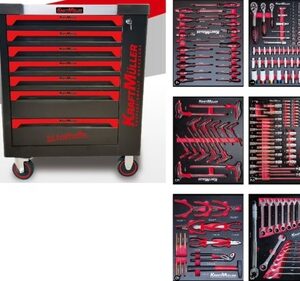 Servante 7/6 + Cle Dynamo 254pcs