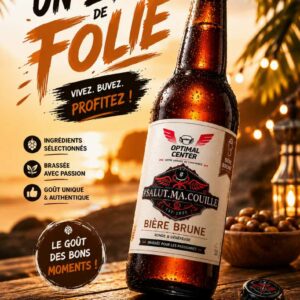 Bac de Bière Brune (24 bout.) - SALUT.MA.COUILLE