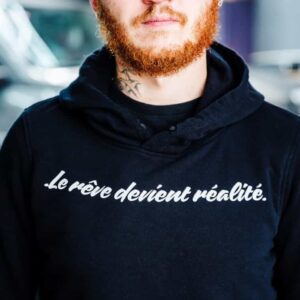 Sweetshirt Noir - Simple